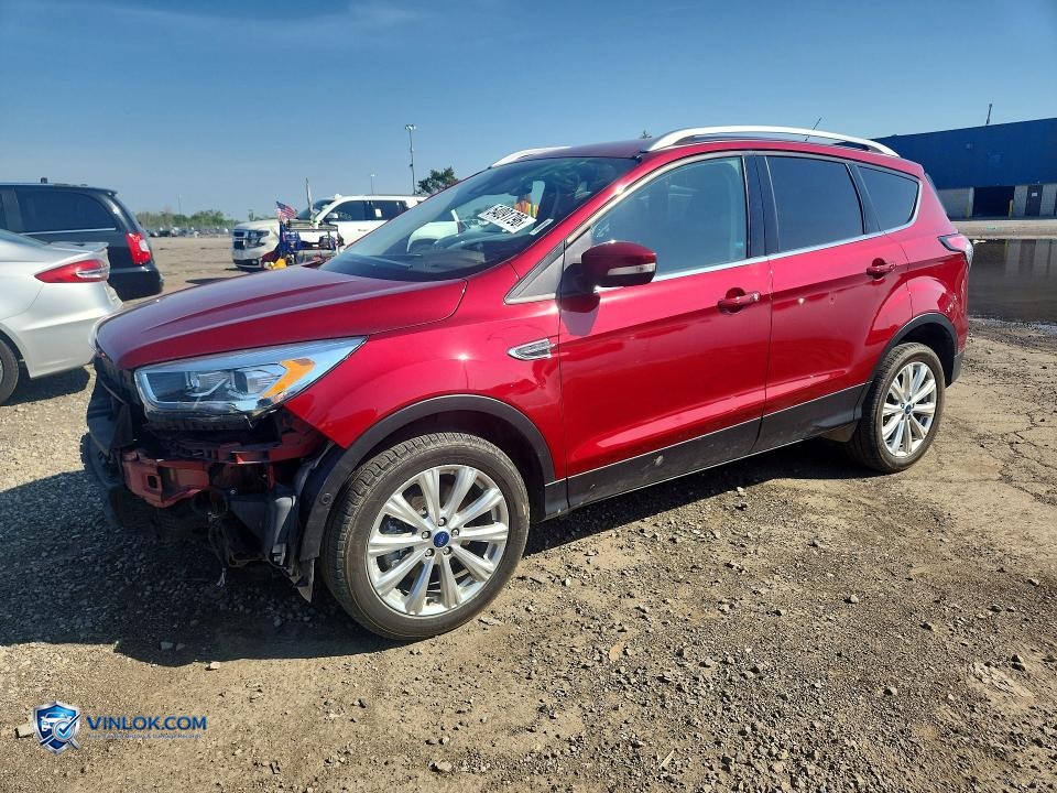 2017 FORD ESCAPE TITANIUM – Lot 54091796 auction photo