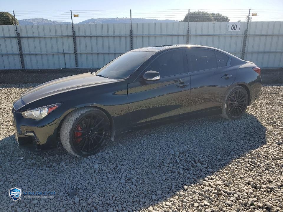 2023 INFINITI Q50 RED SPORT 400 – Lot 54096546 auction photo