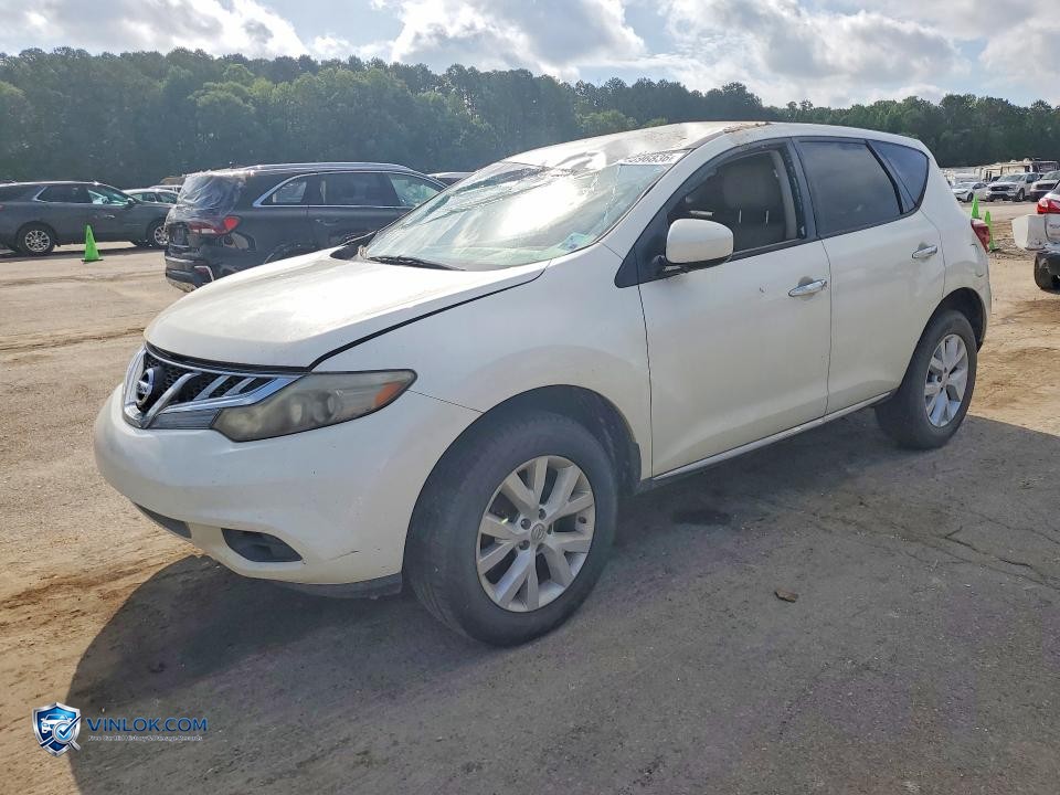 2012 NISSAN MURANO S – Lot 54096836 auction photo