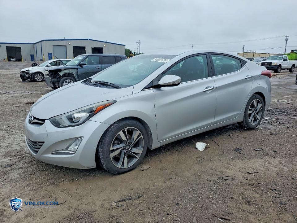 2016 HYUNDAI ELANTRA LIMITED – Lot 54097626 auction photo