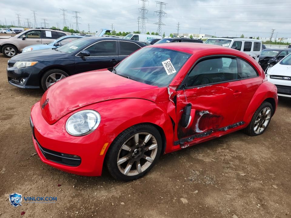 2012 VOLKSWAGEN BEETLE – Lot 54097986 auction photo