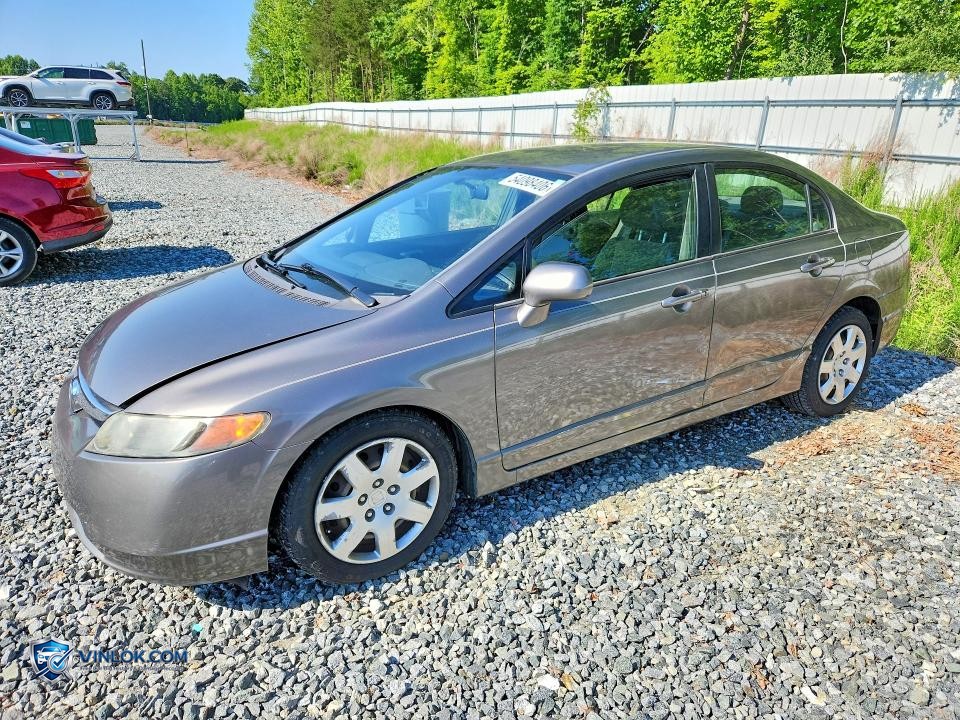 2007 HONDA CIVIC LX – Lot 54098406 auction photo