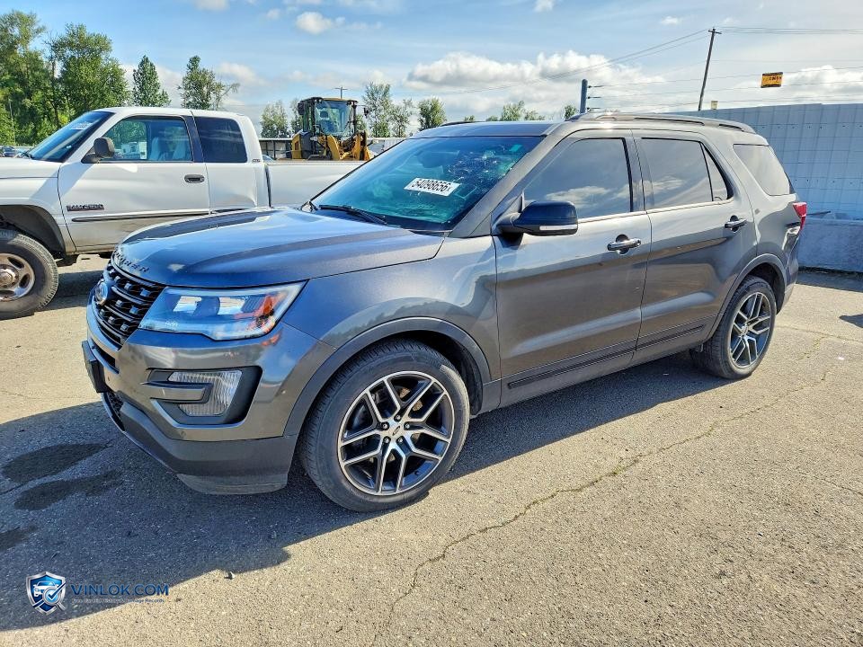 2016 FORD EXPLORER SPORT – Lot 54098656 auction photo