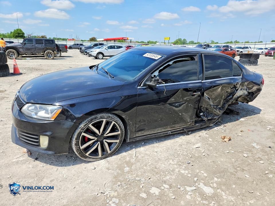 2013 VOLKSWAGEN JETTA GLI – Lot 54100646 auction photo