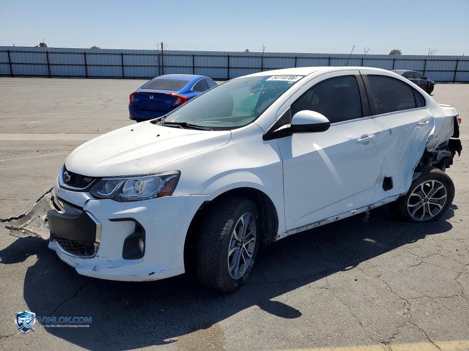2019 CHEVROLET SONIC LT – Lot 54110706 auction photo
