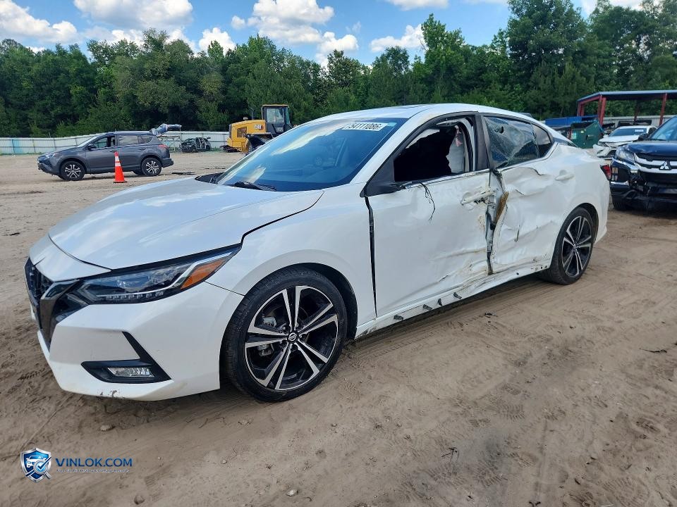 2021 NISSAN SENTRA SR – Lot 54111086 auction photo