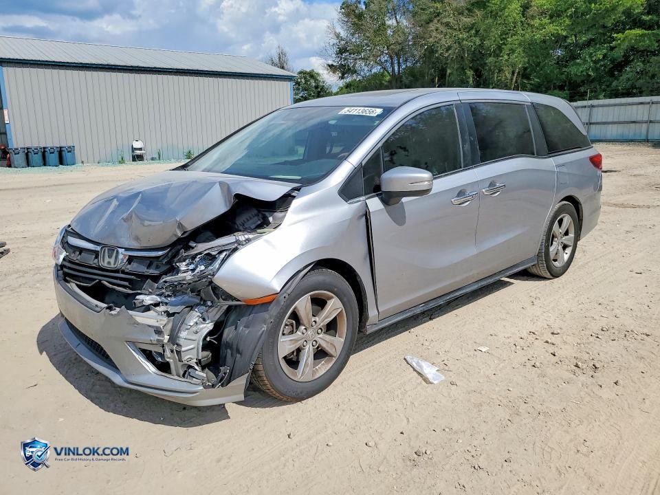 2019 HONDA ODYSSEY EXL – Lot 54113656 auction photo