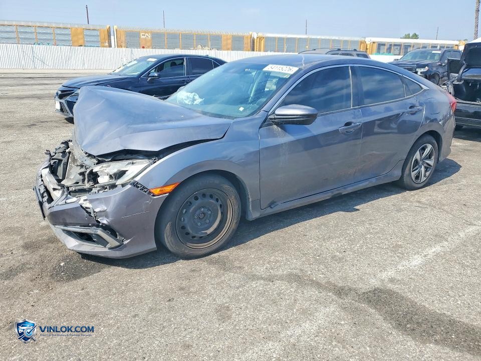 2019 HONDA CIVIC LX – Lot 54115226 auction photo
