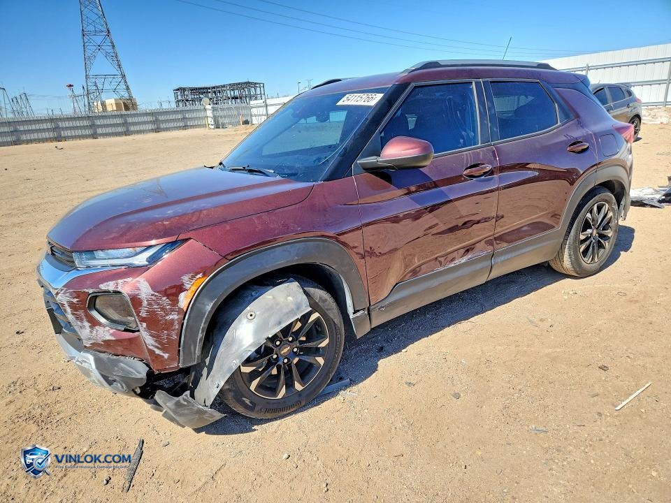 2023 CHEVROLET TRAILBLAZER LT – Lot 54115766 auction photo