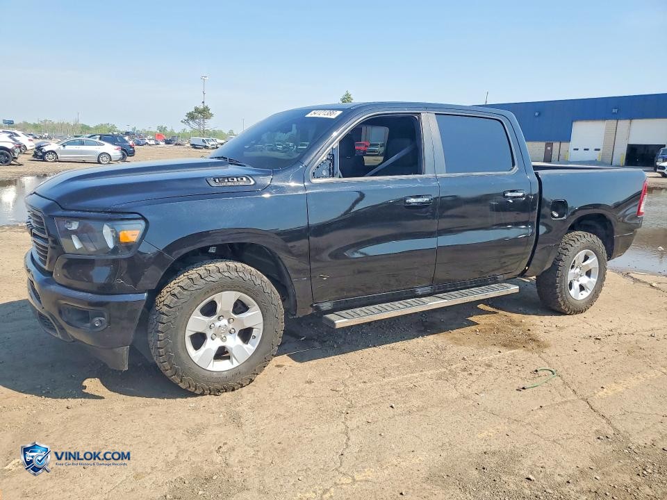 2019 RAM 1500 BIG HORN – Lot 54121386 auction photo