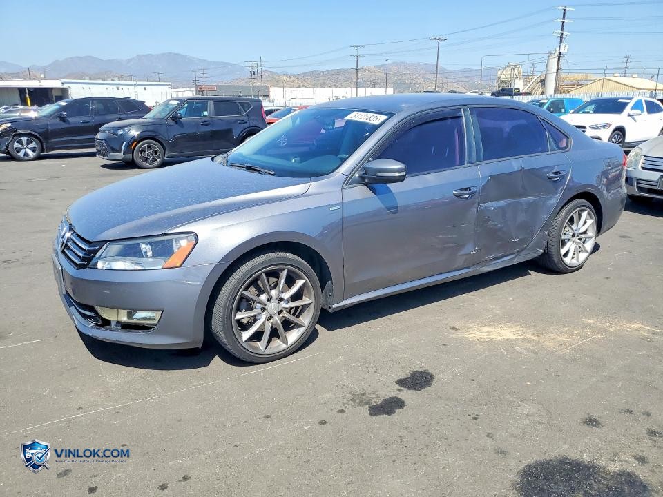 2015 VOLKSWAGEN PASSAT S – Lot 54125836 auction photo