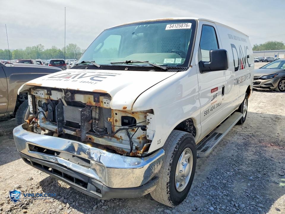 2013 FORD ECONOLINE E250 VAN – Lot 54125876 auction photo