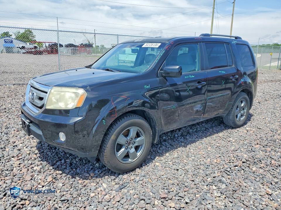 2011 HONDA PILOT EXL – Lot 54126136 auction photo