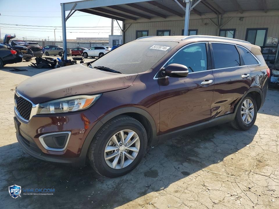 2017 KIA SORENTO LX – Lot 54128716 auction photo
