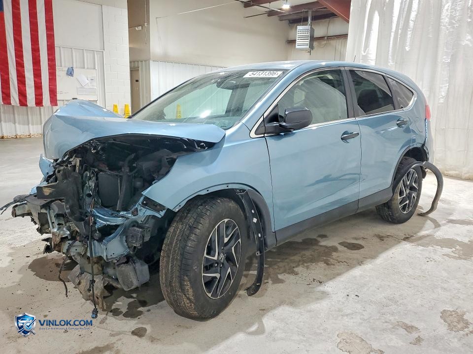 2016 HONDA CR-V SE – Lot 54131396 auction photo