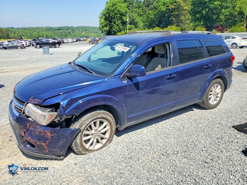 2017 DODGE JOURNEY SXT – Lot 54131956 auction photo