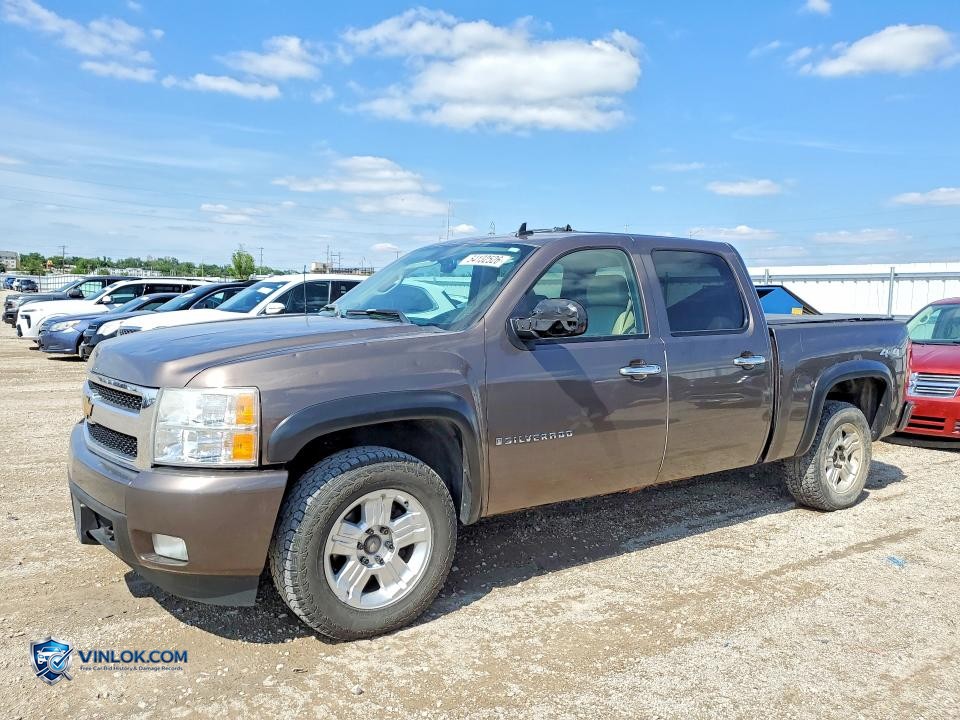 2007 CHEVROLET SILVERADO K1500 CREW CAB – Lot 54132526 auction photo