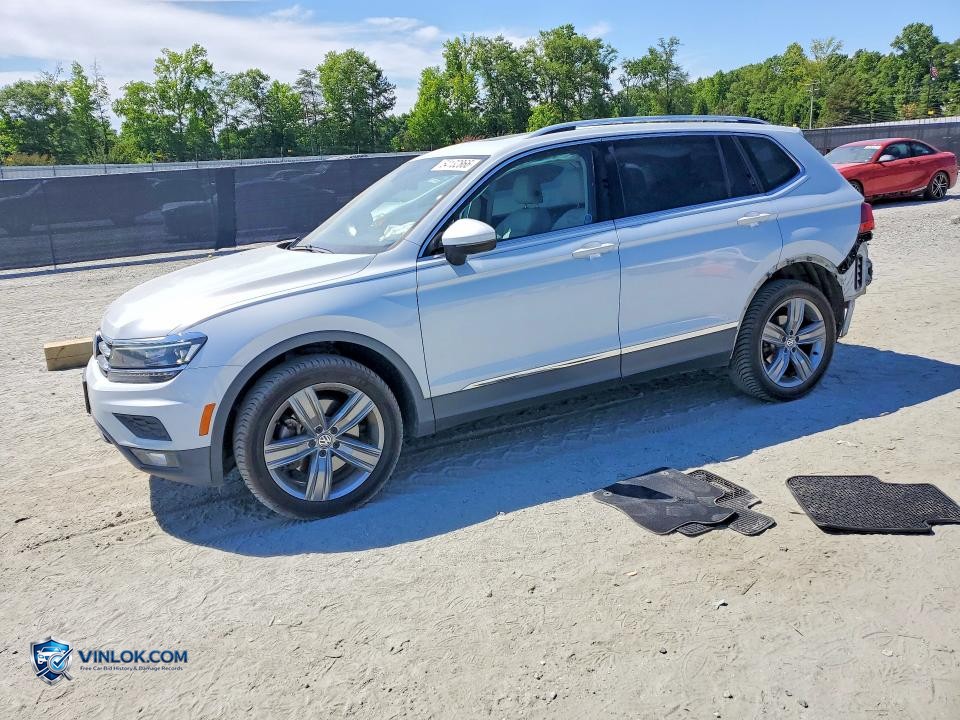 2019 VOLKSWAGEN TIGUAN SEL PREMIUM – Lot 54132866 auction photo