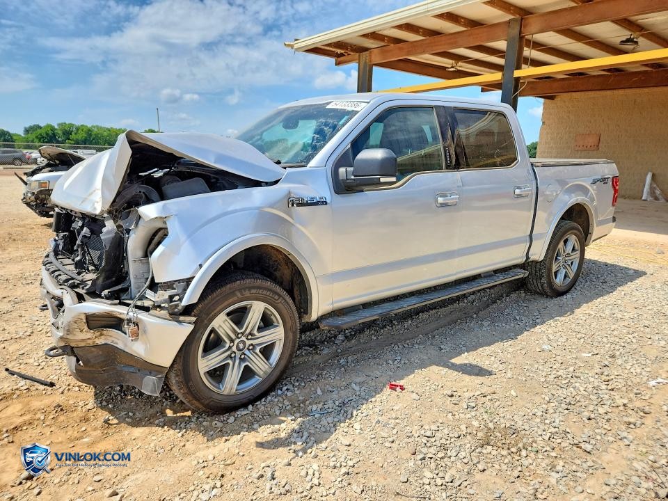 2018 FORD F150 SUPERCREW – Lot 54133386 auction photo