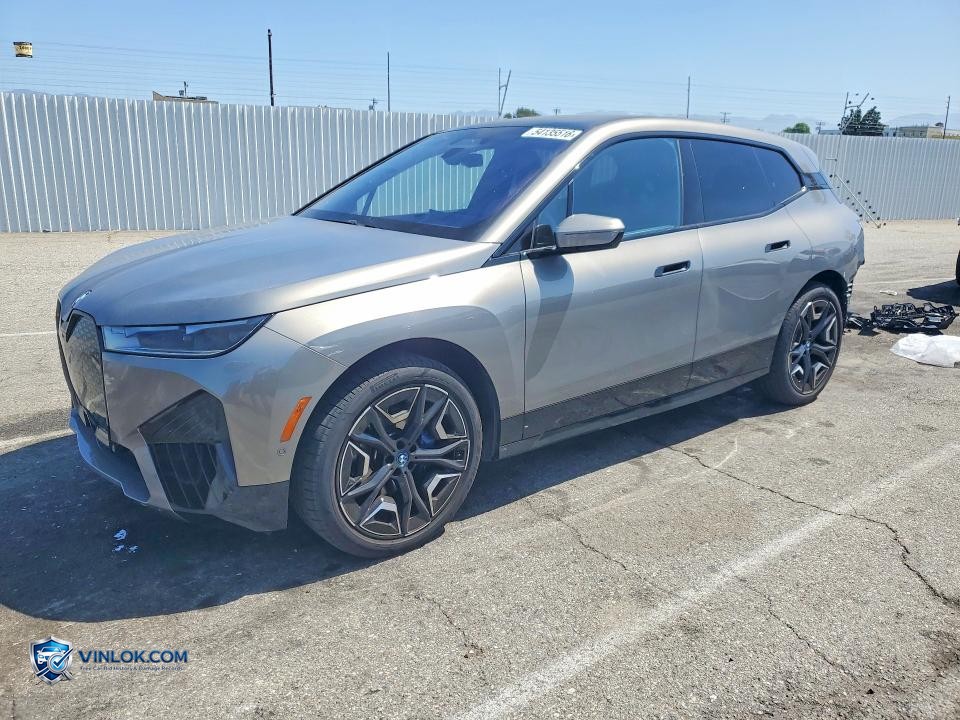 2024 BMW IX XDRIVE50 – Lot 54135516 auction photo
