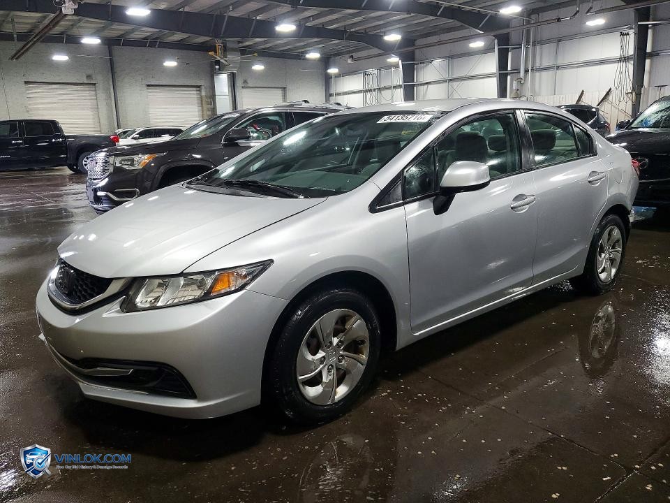 2013 HONDA CIVIC LX – Lot 54135716 auction photo