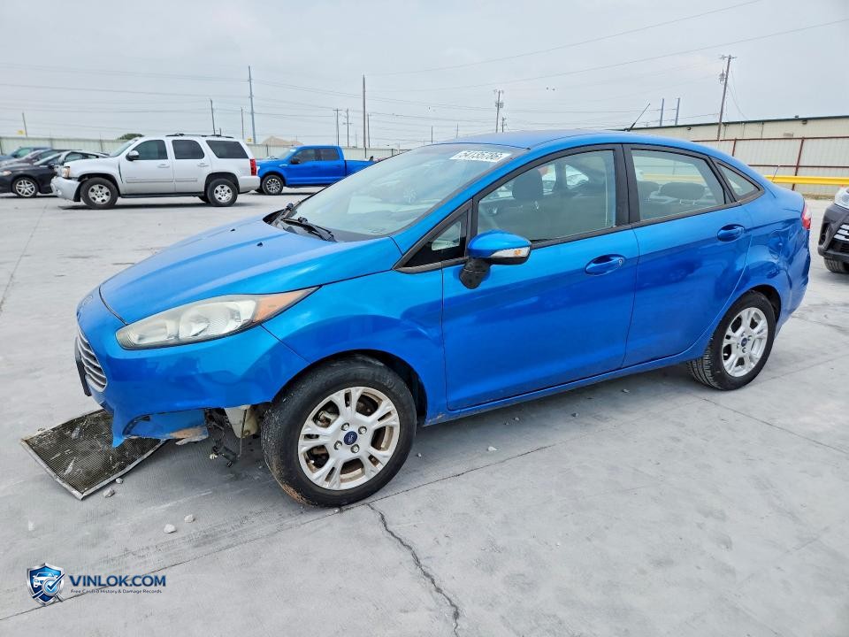2016 FORD FIESTA SE – Lot 54135786 auction photo