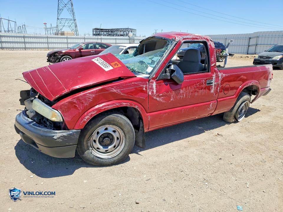 2003 CHEVROLET S TRUCK S10 – Lot 54136866 auction photo