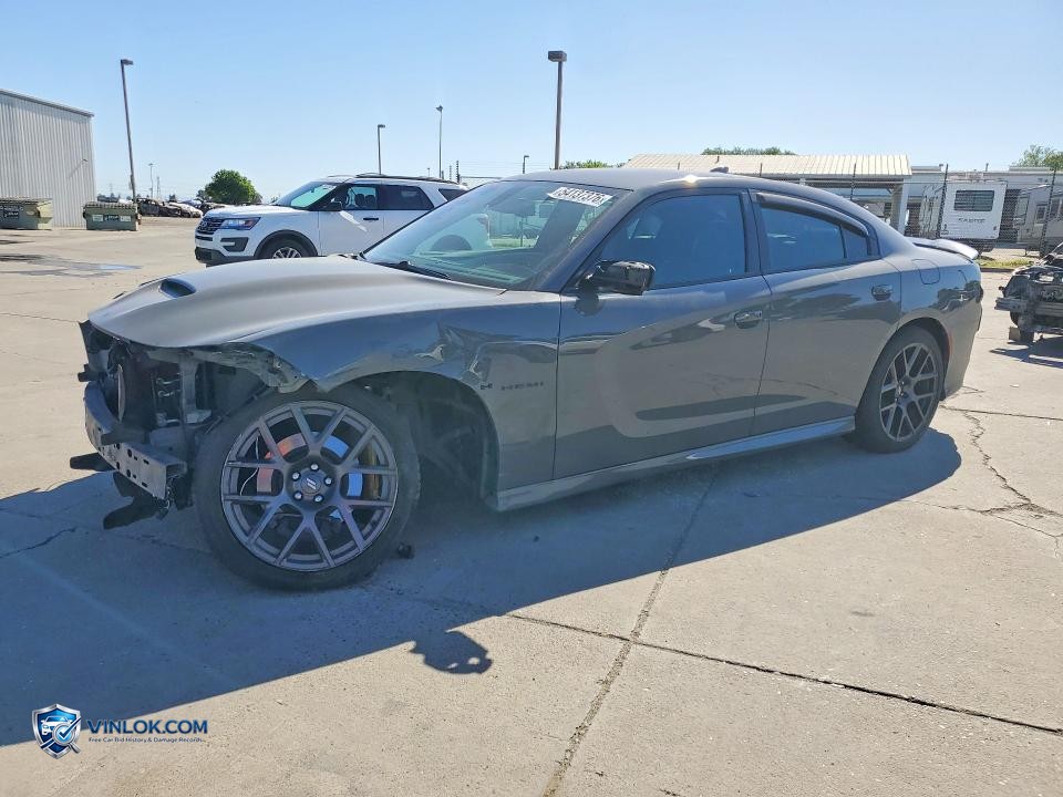 2018 DODGE CHARGER R – Lot 54137376 auction photo