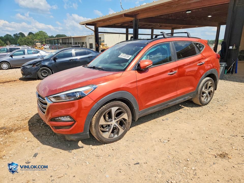 2016 HYUNDAI TUCSON LIMITED – Lot 54138206 auction photo