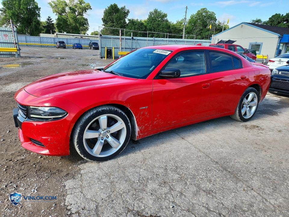 2017 DODGE CHARGER R – Lot 54138586 auction photo
