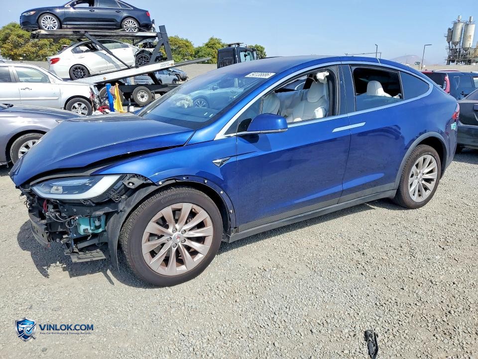 2017 TESLA MODEL X – Lot 54138686 auction photo
