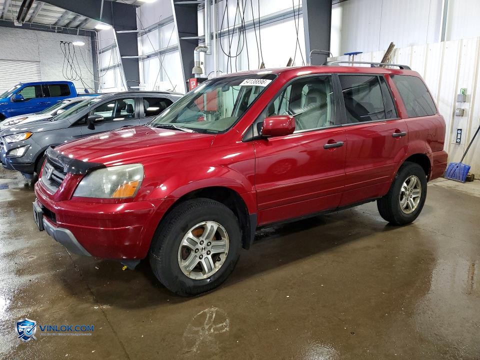 2005 HONDA PILOT EX – Lot 54138896 auction photo