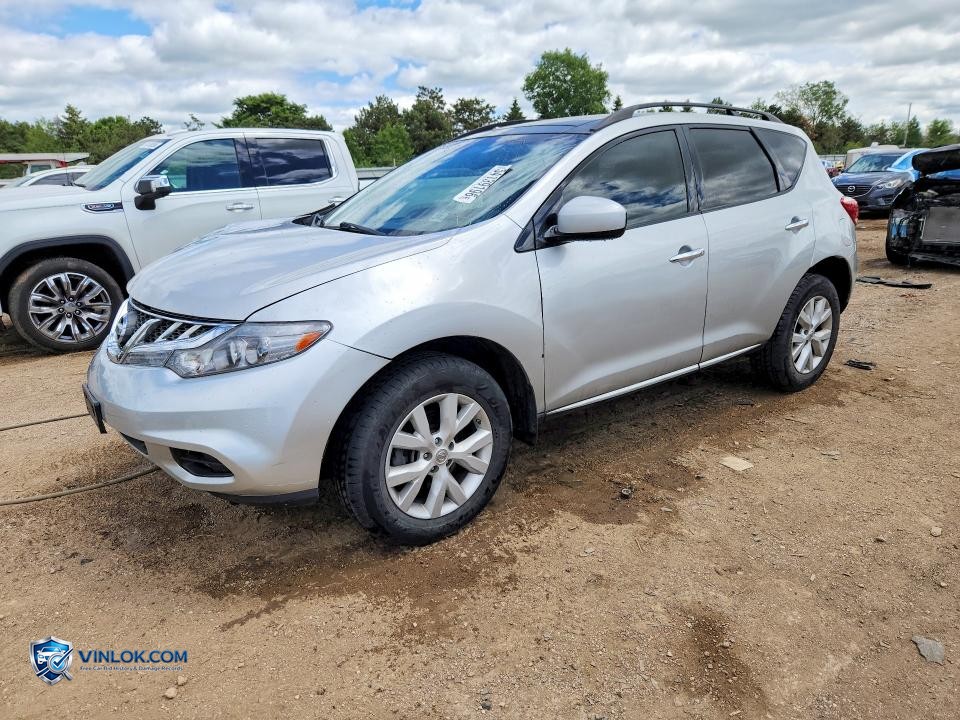 2014 NISSAN MURANO SL – Lot 54139196 auction photo