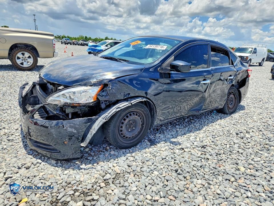 2013 NISSAN SENTRA SV – Lot 54139716 auction photo