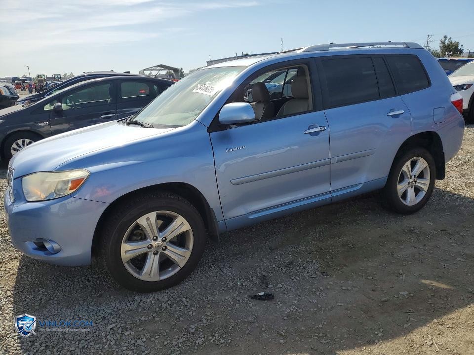 2008 TOYOTA HIGHLANDER LIMITED – Lot 54140926 auction photo