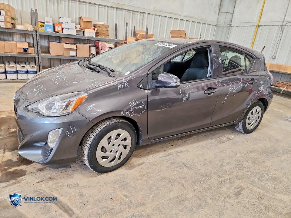 2016 TOYOTA PRIUS C TWO – Lot 54141246 auction photo
