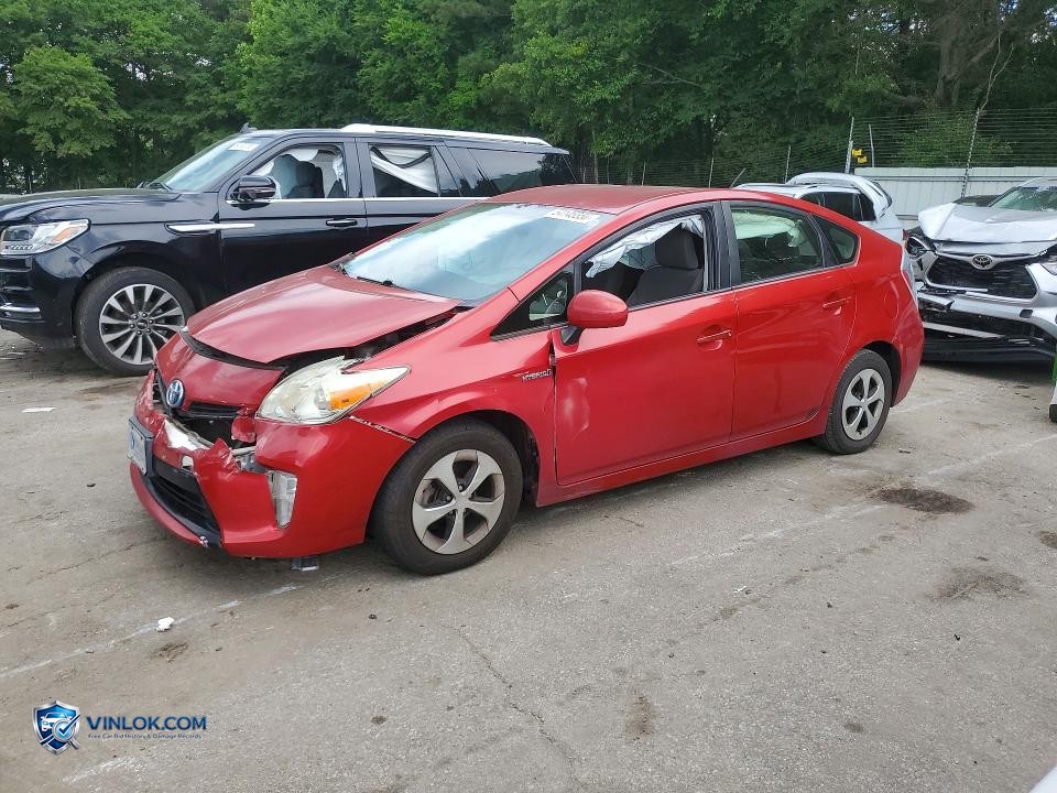 2014 TOYOTA PRIUS TWO – Lot 54145556 auction photo