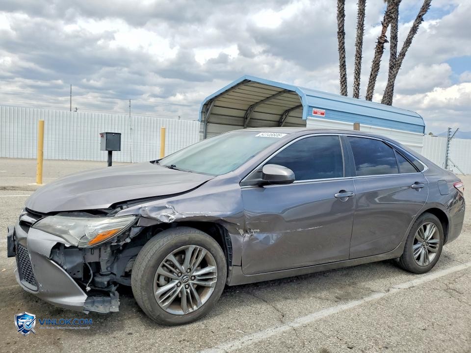 2017 TOYOTA CAMRY SE – Lot 54146606 auction photo