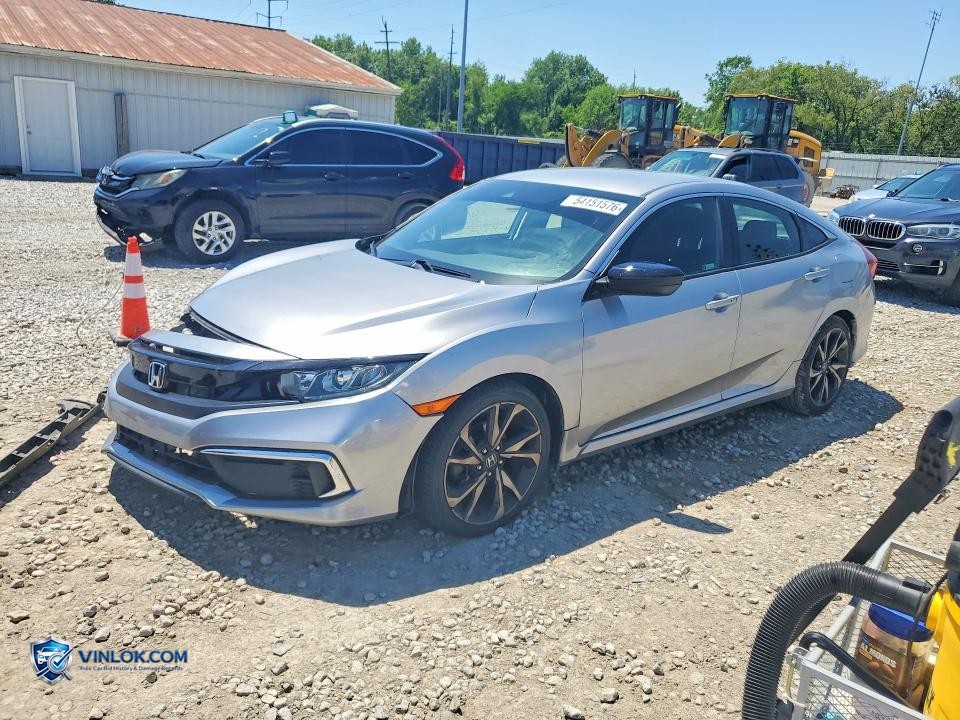 2019 HONDA CIVIC SPORT – Lot 54151576 auction photo