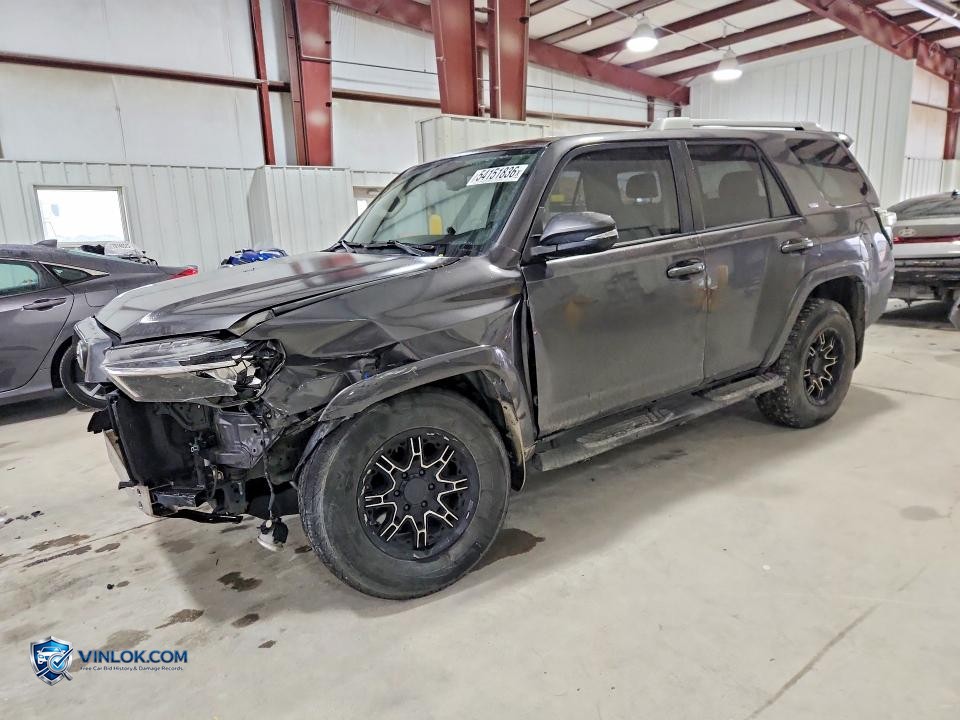 2016 TOYOTA 4RUNNER SR5 PREMIUM – Lot 54151836 auction photo