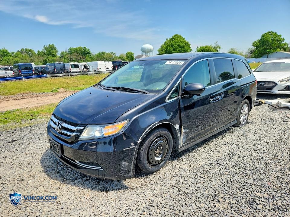 2015 HONDA ODYSSEY EXL – Lot 54152056 auction photo