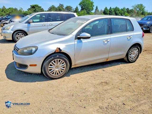 2012 VOLKSWAGEN GOLF – Lot 54154586 auction photo