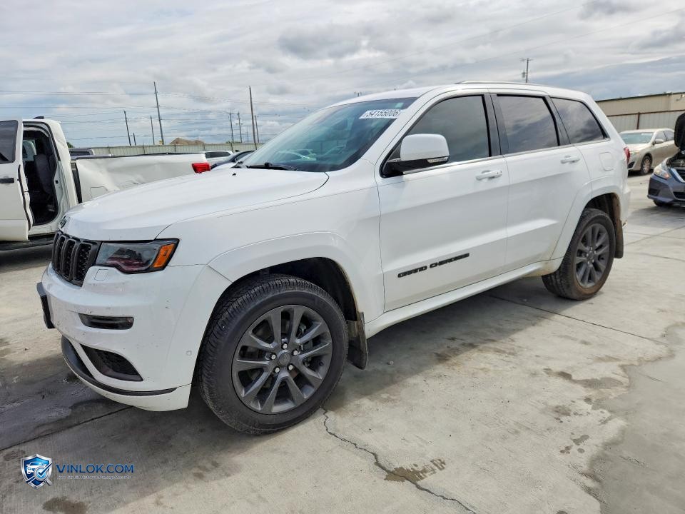 2019 JEEP GRAND CHEROKEE OVERLAND – Lot 54155006 auction photo