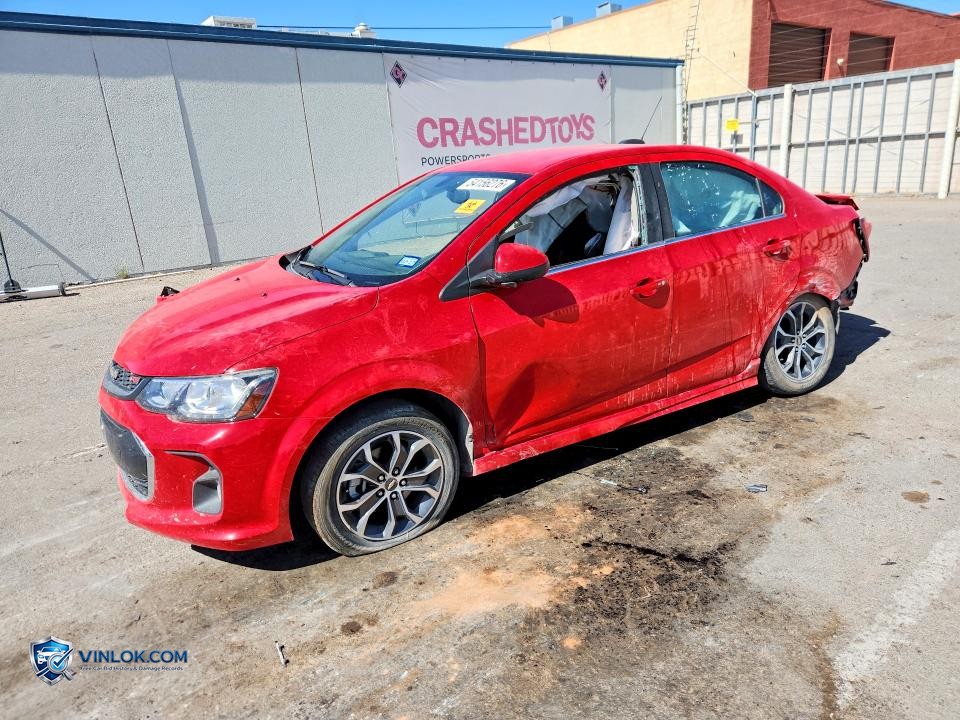 2017 CHEVROLET SONIC LT – Lot 54156276 auction photo