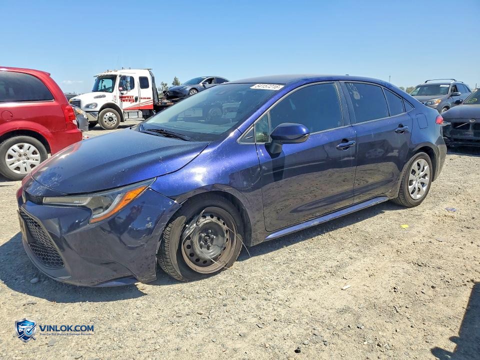 2020 TOYOTA COROLLA – Lot 54157216 auction photo