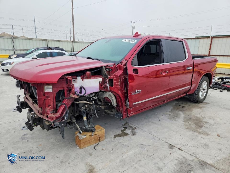 2019 CHEVROLET SILVERADO C1500 LTZ – Lot 54159006 auction photo