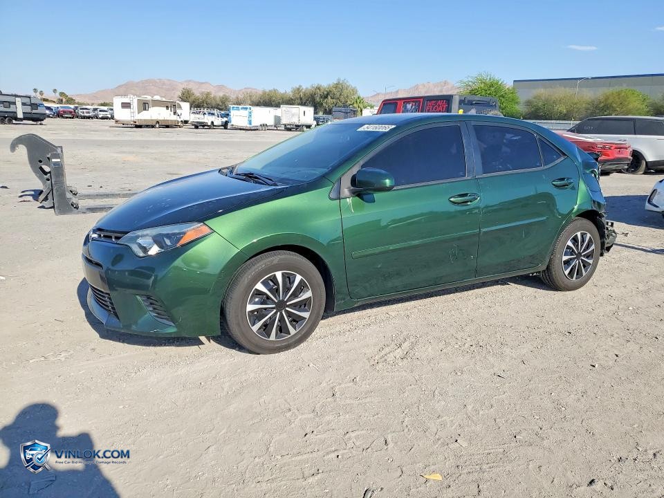 2015 TOYOTA COROLLA LE ECO – Lot 54160066 auction photo