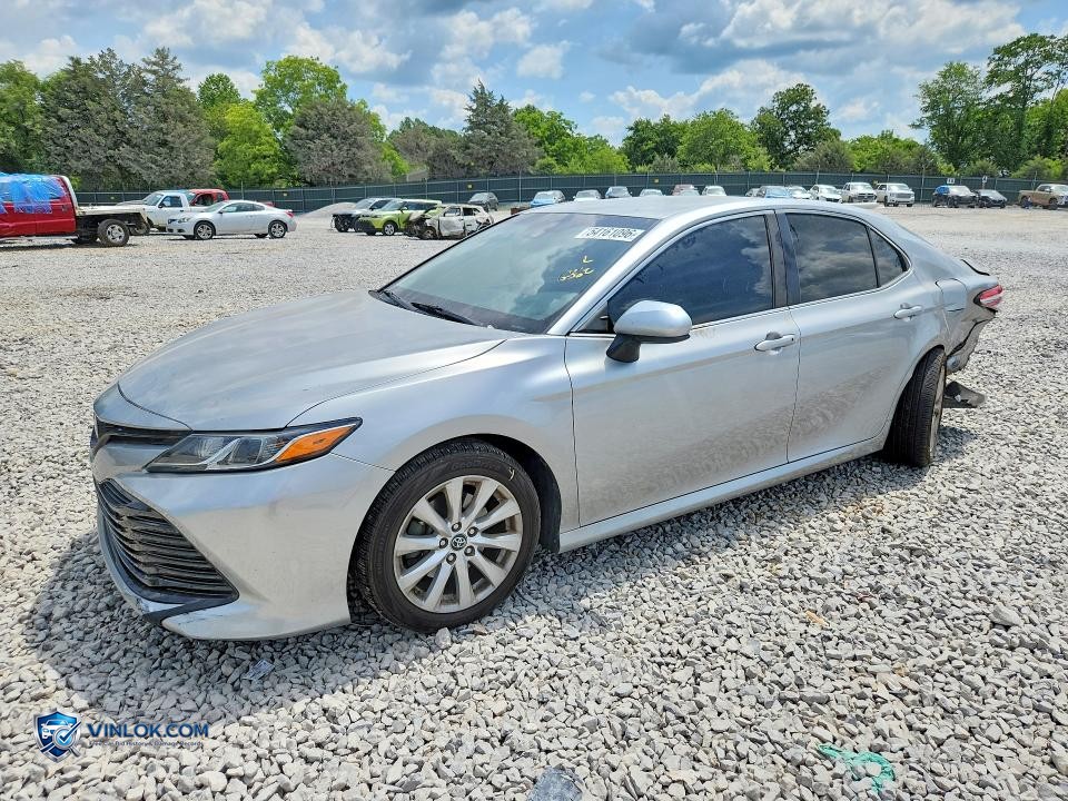 2018 TOYOTA CAMRY LE – Lot 54161096 auction photo