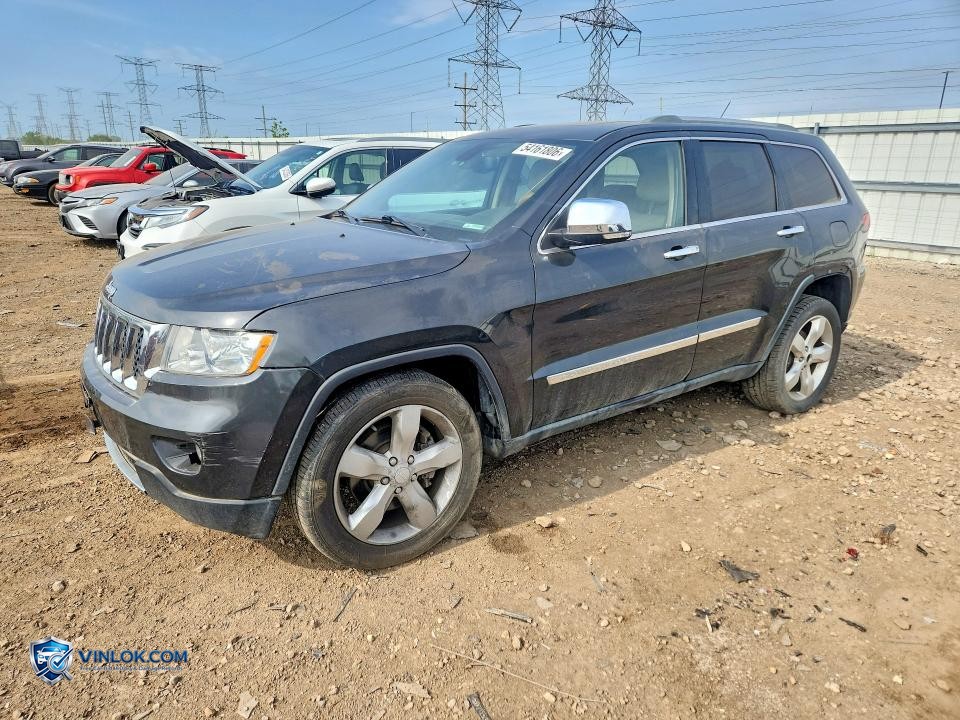 2011 JEEP GRAND CHEROKEE OVERLAND – Lot 54161806 auction photo