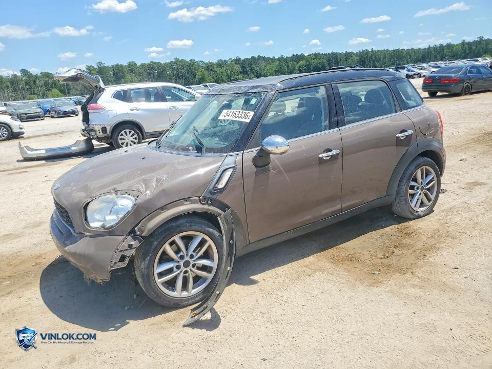 2013 MINI COOPER S COUNTRYMAN – Lot 54163336 auction photo